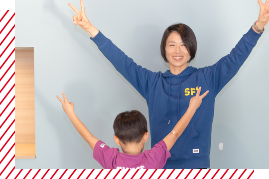 音楽と運動、両方をトレーニングしてきたインストラクター