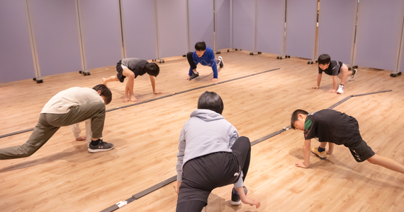 リズムストレッチ、リズム筋トレ