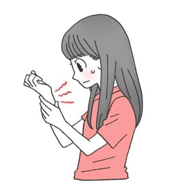 腱鞘炎も力みから？